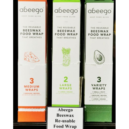 Abeego Beeswax Food Wraps